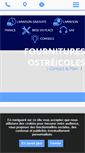 Mobile Screenshot of bertrand-ostreiculture.com